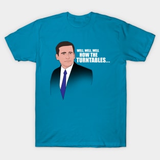 Michael Scott: Turntables T-Shirt